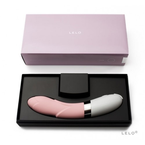 Розовый вибратор украшенный лепестками Iris Pink
