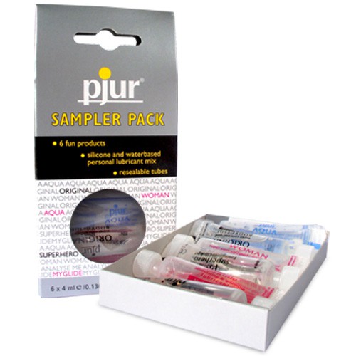 Набор из 6 лубрикантов pjur Sampler Pack