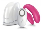 Розовый вибромассажёр для двоих We-Vibe 4