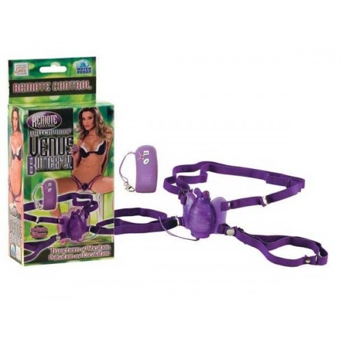 Фиолетовая вибробабочка Remote Waterproof Venus Butterfly на радиоуправлении