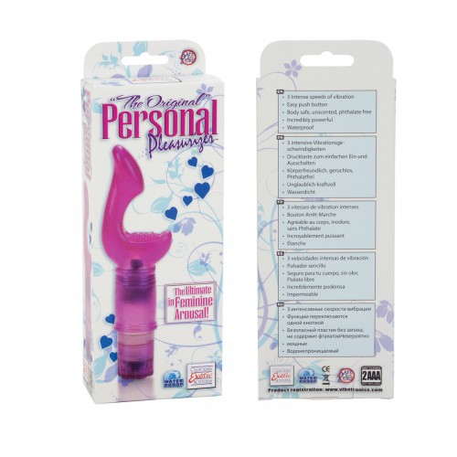 Розовый вибромассажер The Original Personal Pleasurizers