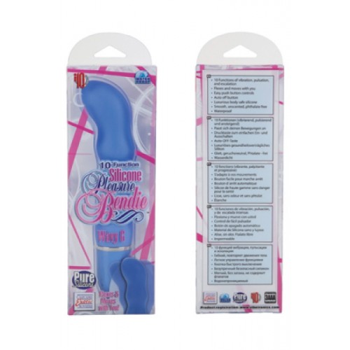Фаллоимитатор Silicone Pleasure Bendie Wavy G