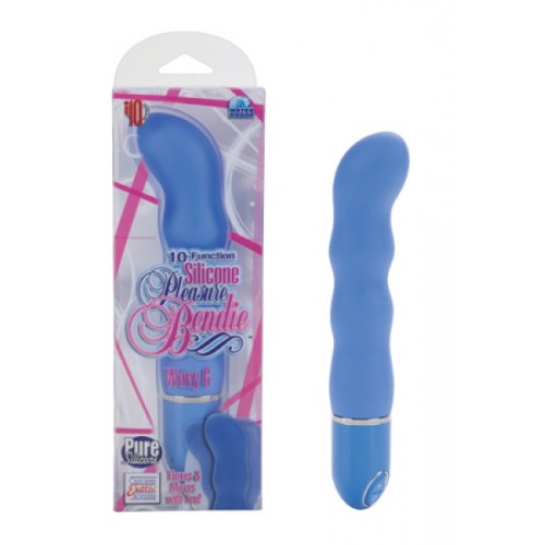 Фаллоимитатор Silicone Pleasure Bendie Wavy G