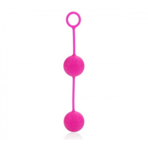 Розовые вагинальные шарики Posh Silicone “O” Balls