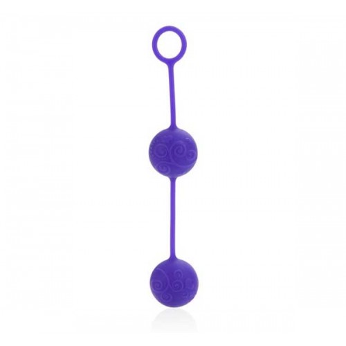 Фиолетовые вагинальные шарики Posh Silicone “O” Balls