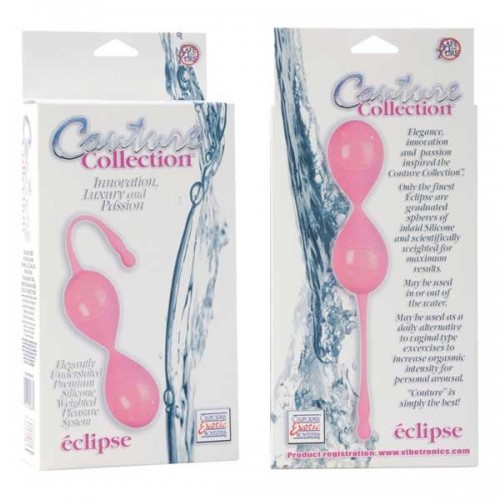 Розовые вагинальные шарики Couture Collection Eclipse