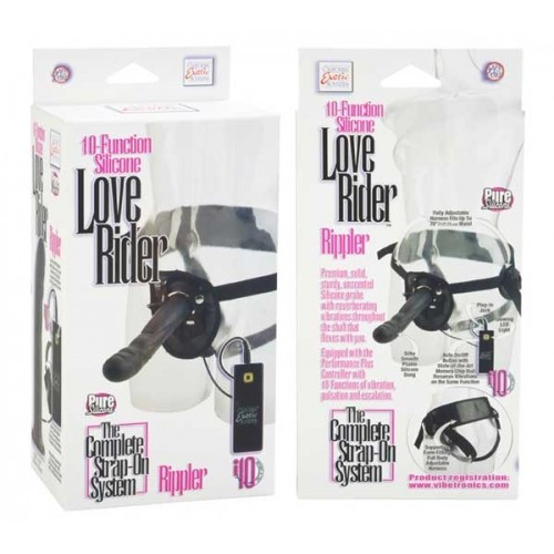 Страпон с вибрацией Love Rider Rippler