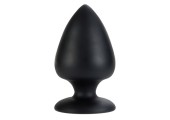 Анальная пробка COLT XL BIG BOY - BLACK из силикона черная