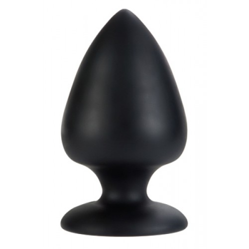 Анальная пробка COLT XL BIG BOY - BLACK из силикона черная