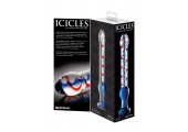 Стеклянный фаллоимитатор ICICLES № 22 - 22 см.