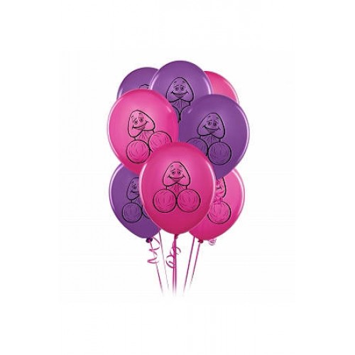 Воздушные шарики PECKER BALLOONS - 8 штук