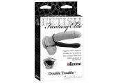 Страпон на пенис Double Trouble - 15,2 см.