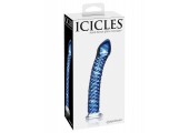 Стеклянный анальный стимулятор ICICLES №29 - 19,7 см.
