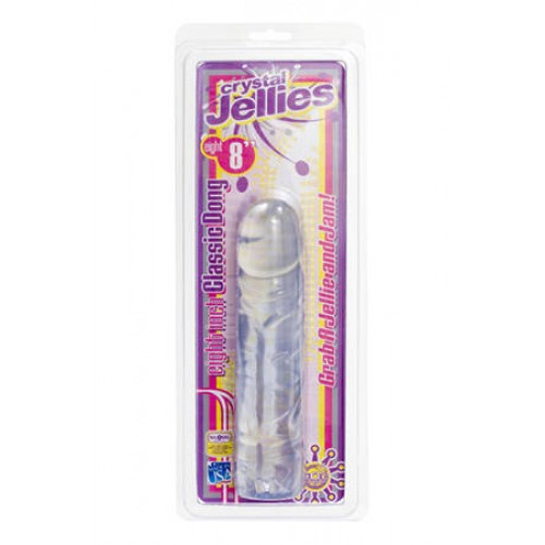 Фаллоимитатор гелевый Сristal Jellies - 19 см.