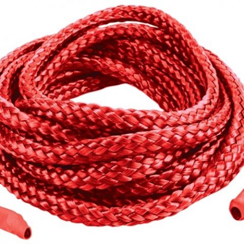 Красная веревка для фиксации Japanese Silk Love Rope - 5 м.
