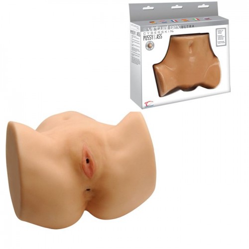 Вибровагина CyberSkin Virtual Sex Ultra Pussy   Ass