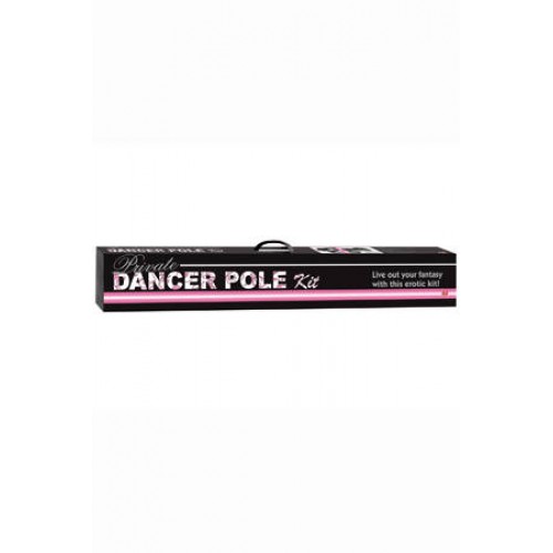 Танцевальный шест розового цвета Private Dancer Pole Kit