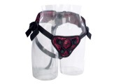 Атласные трусики для страпона Scandal Corset Harness