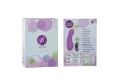 Фиолетовый миниатюрный вибратор Lust by JOPEN L2