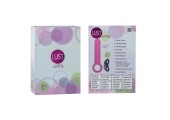 Розовый мини-вибратор с кольцом L3.5 Lust by JOPEN - 12,75 см.