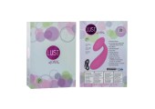 Розовый изогнутый вибратор Lust by JOPEN L10