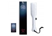 Двусторонняя сатиновая шлепалка Satin Spanking Paddle - 32 см.