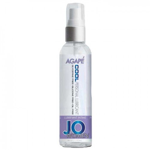 Женский гипоаллергенный охлаждающий лубрикант JO Personal Lubricant  AGAPE Women COOL - 120 мл.