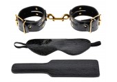 Набор для бондажа Fantasy Bondage Kit с золотистыми элементами