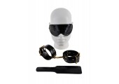 Набор для бондажа Fantasy Bondage Kit с золотистыми элементами