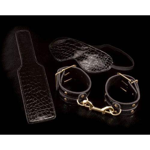 Набор для бондажа Fantasy Bondage Kit с золотистыми элементами