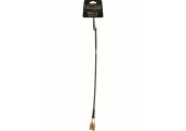 Чёрный с золотом стек Riding Crop
