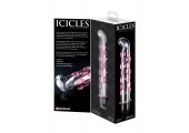 Стеклянный вибростимулятор Icicles №19 - 17,8 см.