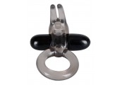 Эрекционное виброкольцо Bunny Remote Cockring с пультом ДУ