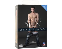Фаллоимитатор-реалистик James Deen - 22 см.