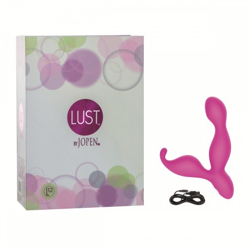 Розовый вибромассажер Lust by JOPEN L12 