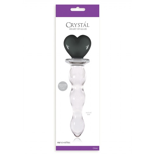 Анальный стимулятор Crystal Heart of Glass