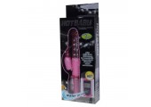 Розовый вибратор хай-тек Hot Baby - 26,5 см.