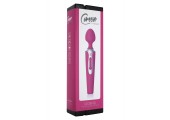 Розовый вибростимулятор LEGEND MASSAGER - 20 см.