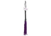 Фиолетовая плетка Designer Flogger - 41 см.
