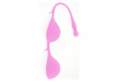 Розовые силиконовые шарики Vibe Therapy Terah 