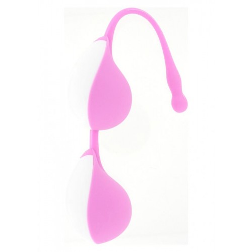 Розовые силиконовые шарики Vibe Therapy Terah 
