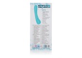 Голубой вибромассажер Impress Wand - 12 см.