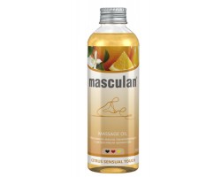 Массажное масло Masculan тонизирующее с цитрусовым ароматом - 200 мл.