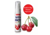 Гель-смазка Tutti-frutti с вишнёвым вкусом - 30 гр.