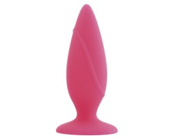Розовая анальная втулка POPO Pleasure - 8,5 см.