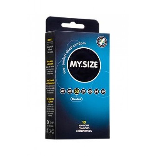 Презервативы MY.SIZE №10 размер 53 - 10 шт.