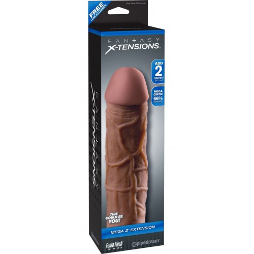 Коричневая насадка Mega 2 Extension - 20 см.