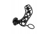 Рельефная насадка EXTREME SILICONE POWER CAGE - 12 см. 