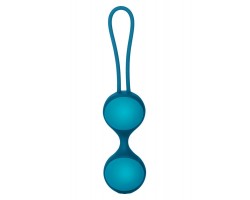 Бирюзовые вагинальные шарики MINI STELLA II KEGEL BALLS
