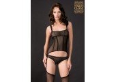 Чёрная грация RUE DES DEMOISELLES GUEPIERE CORSET, L